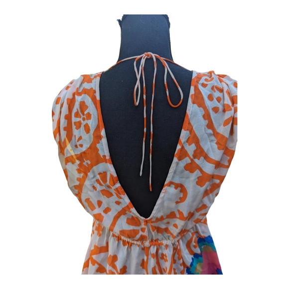 Tibi Silk Dress Beach Cover up Vacation Cruise Dress in Sz Small - Picture 11 of 16